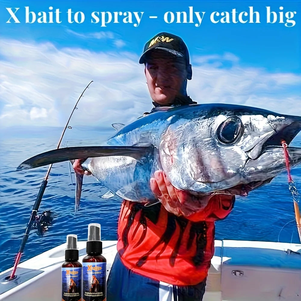 X Lure - Señuelo Natural de Pesca Marina en Spray | Fórmula de Algas para Peces de Mar