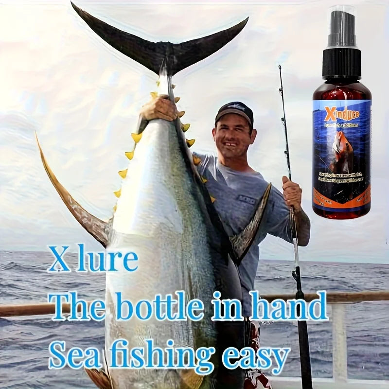 X Lure - Señuelo Natural de Pesca Marina en Spray | Fórmula de Algas para Peces de Mar
