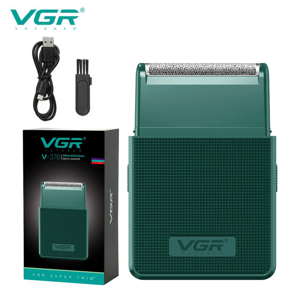 Afeitadora Eléctrica Profesional VGR V-376 - Recargable para Hombre