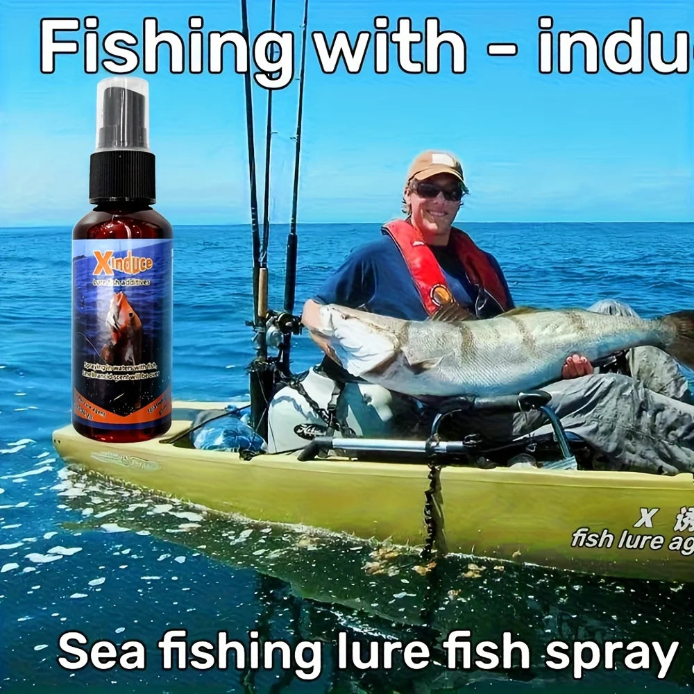 X Lure - Señuelo Natural de Pesca Marina en Spray | Fórmula de Algas para Peces de Mar