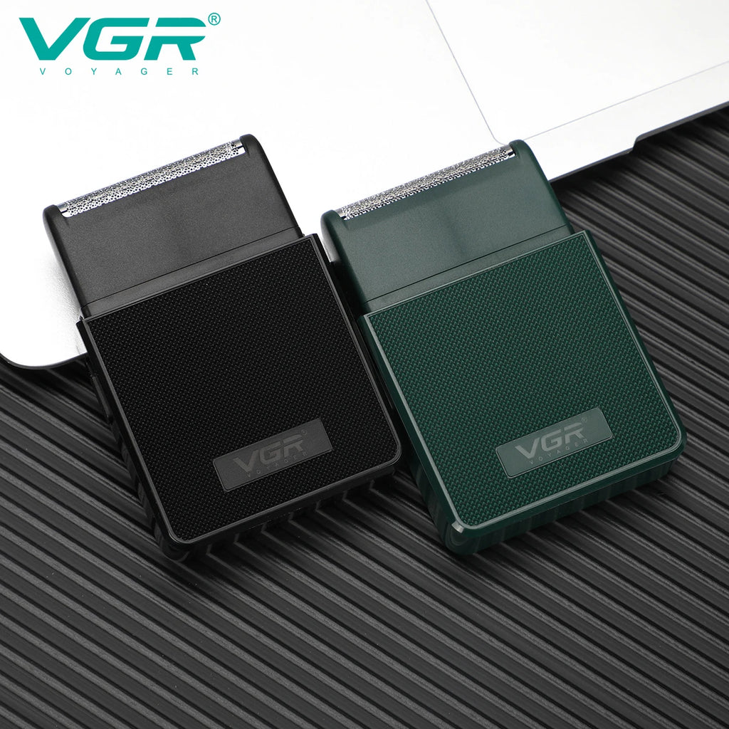 Afeitadora Eléctrica Profesional VGR V-376 - Recargable para Hombre